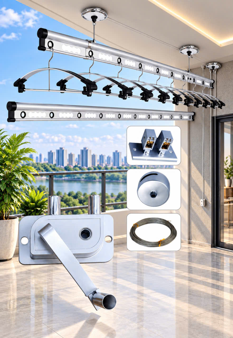 Giàn phơi Hòa Phát HP-Q9. 2026 Cạnh tranh chất lượng 1 Giàn phơi Hòa Phát HP-Q9. 2026 Cạnh tranh chất lượng