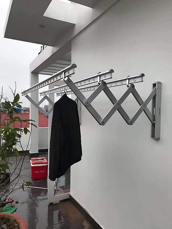 Giàn Phơi Hòa Phát Chính Hãng: Đánh Giá, Báo Giá Mới Nhất 1 Giàn phơi xếp ngang Korea K-A01