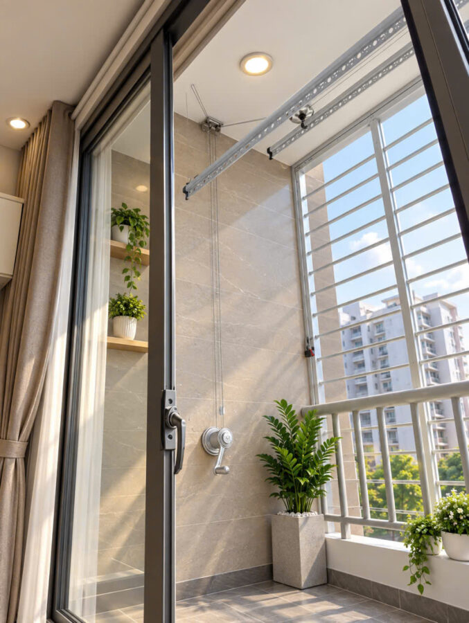 Giàn phơi nhập khẩu Nhật Bản Sankaku M41 13 z8280655741586 4ca910502b2d71bfe6790b434179737a