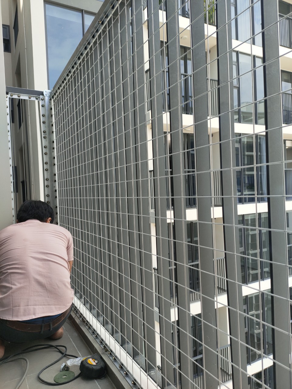 Lưới An Toàn Chống Mèo 7 Lưới An Toàn Chống Mèo - Ảnh 7